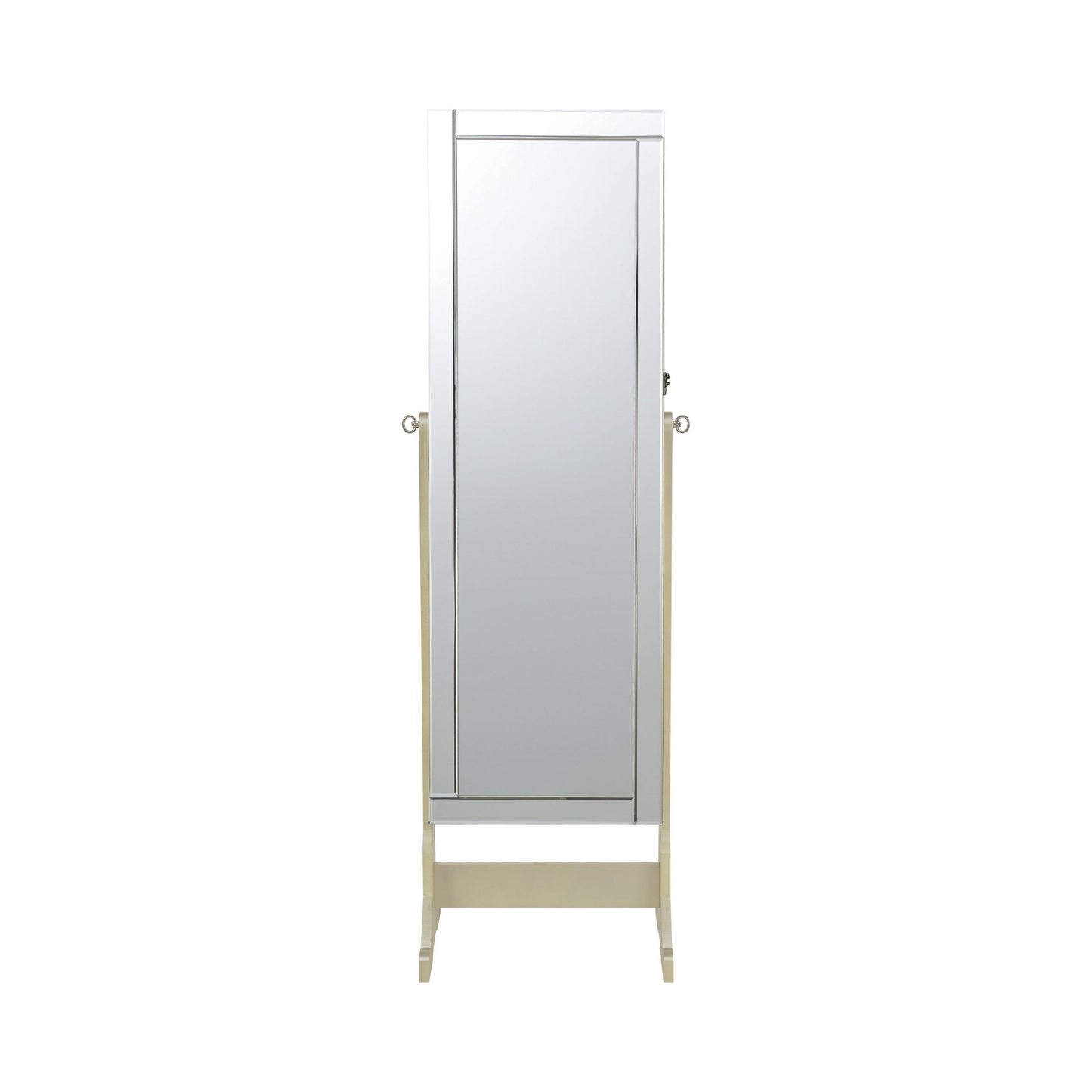 SILVER - STORAGE JEWELRY CHEVAL MIRROR