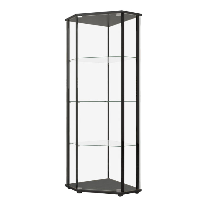 NOBIA  CURIO CABINET - Contemporary Cabinets & Hutches | NorCal Furniture Santa Clara CA