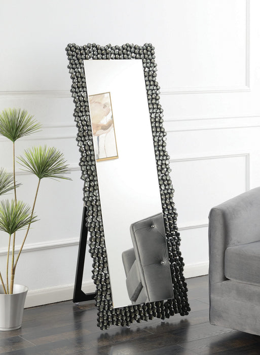 ROTRAT  MIRROR - Grey Contemporary Mirror | NorCal Furniture Santa Clara CA