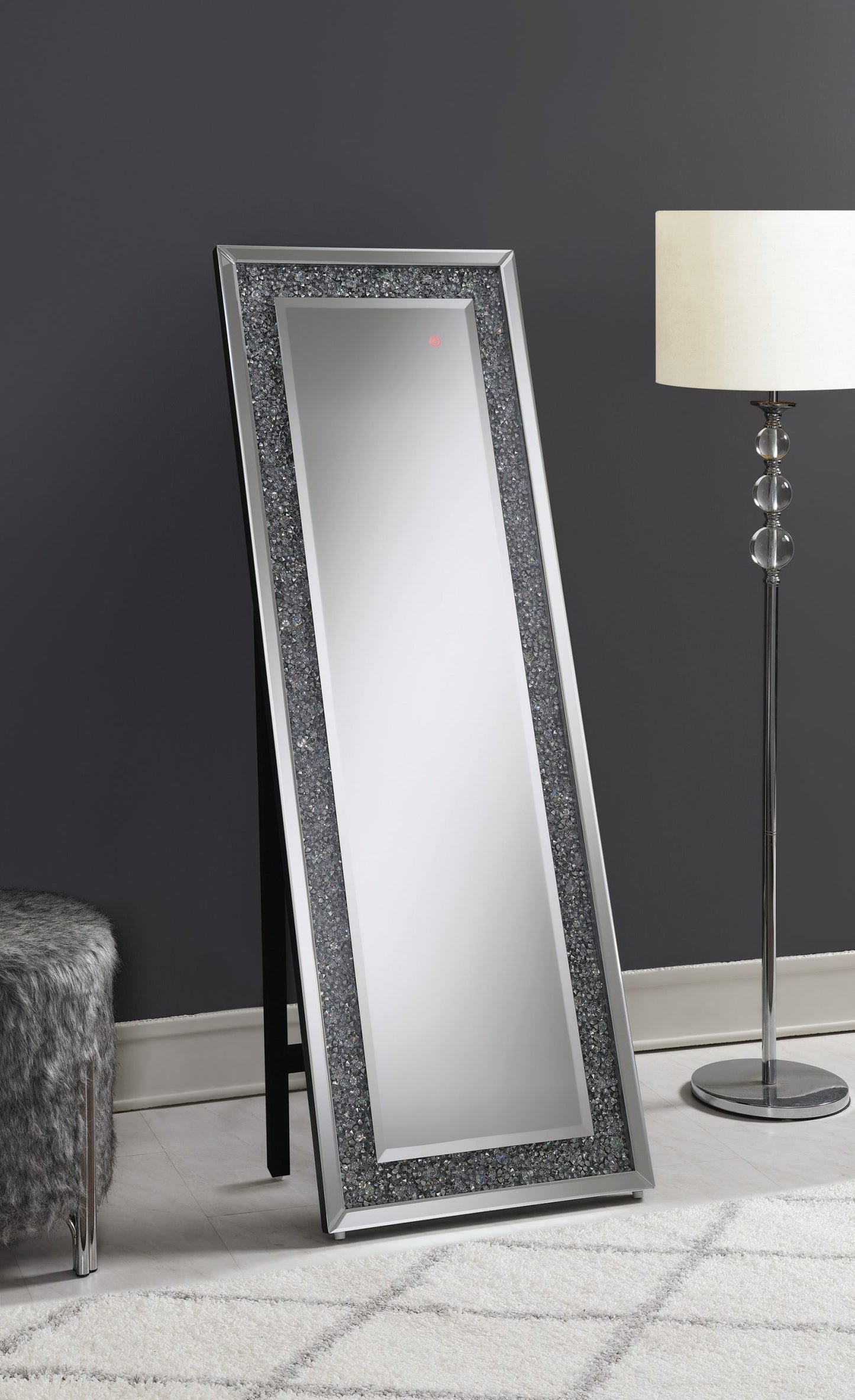 SILVER - STANDING MIRROR