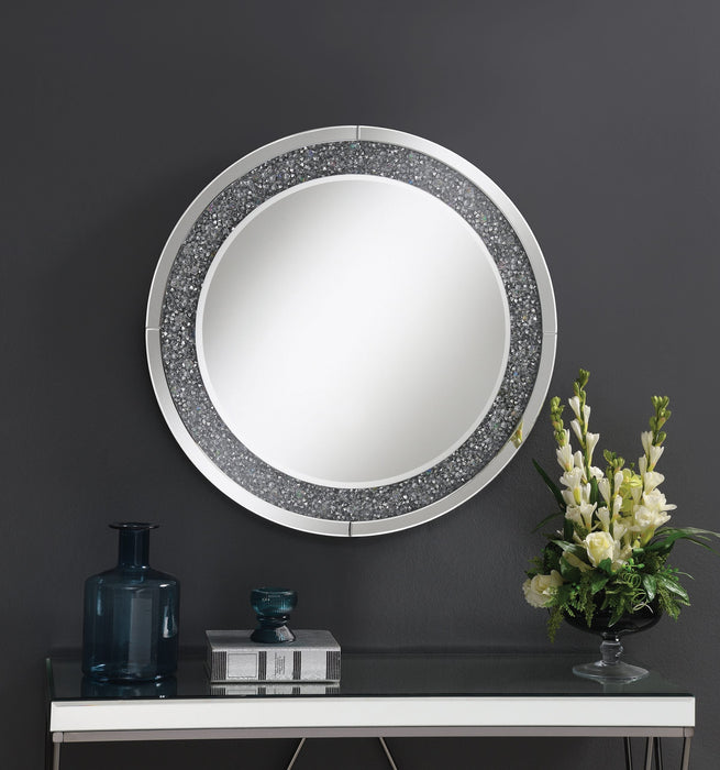MILET  MIRROR - Mirrored Contemporary Mirror | NorCal Furniture Santa Clara CA