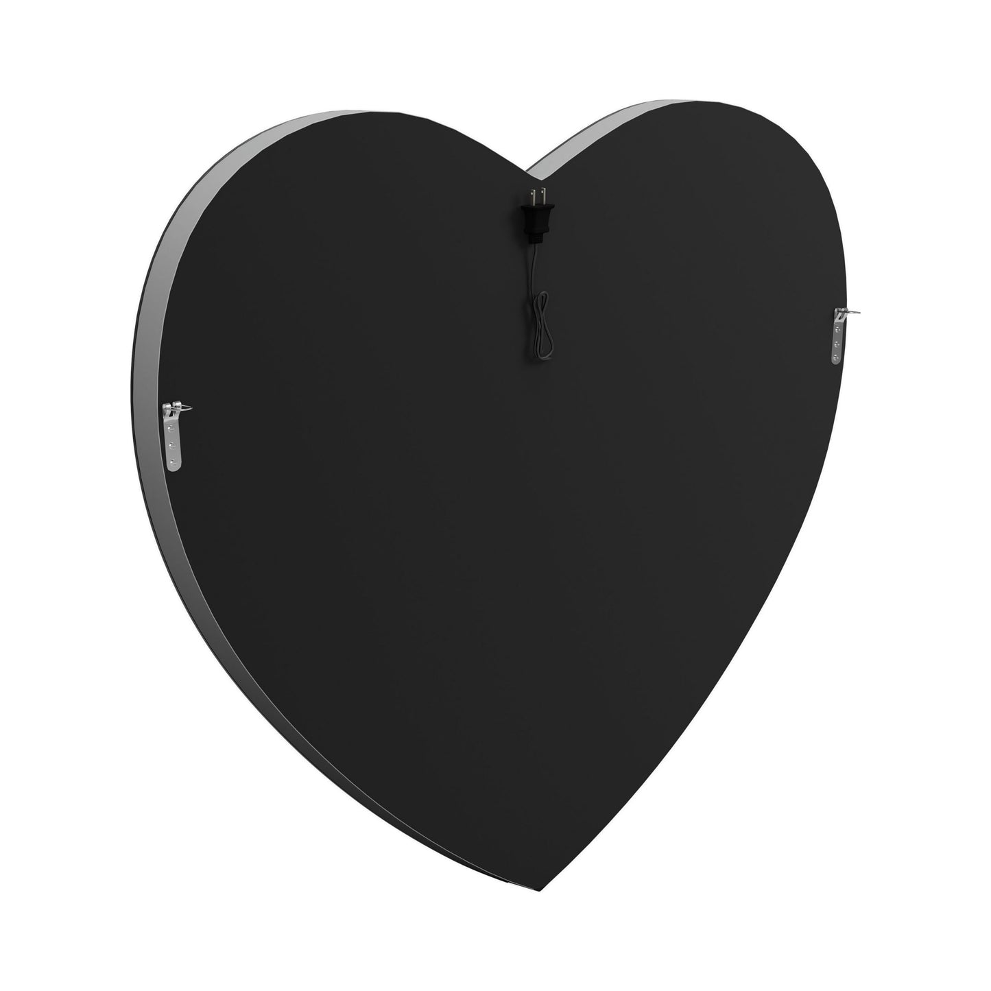 SILVER - HEART SHAPE WALL MIRROR