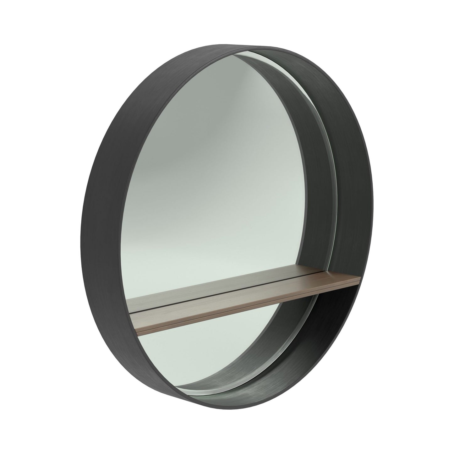 BLACK - ROUND MIRROR