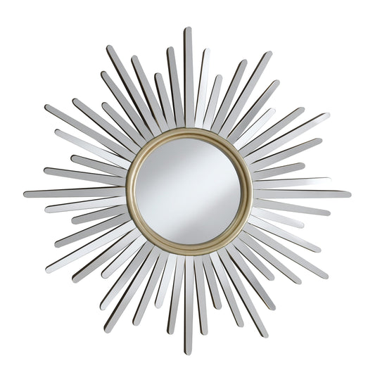 CHAMPAGNE - SUNBURST WALL MIRROR