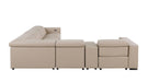 Global United 1208 Beige 6PC Sectional