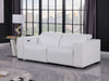 1208 Power Recliner - White