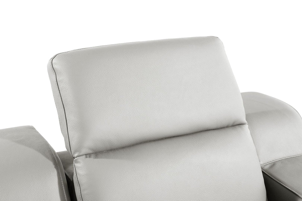 Global United 6111 Power Reclining Chair | Genuine Leather