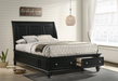 BONBANDY  BED - Black Storage Bed Bed | NorCal Furniture Santa Clara CA