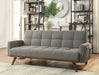 Bravo Sofa Bed - Grey Mid-Century Modern Sofa Bed | NorCal Furniture Santa Clara CA