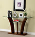 Cello Sofa Table - Brown Contemporary Sofa Table | NorCal Furniture Santa Clara CA