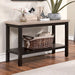 Duke Sofa Table - Brown Transitional Sofa Table | NorCal Furniture Santa Clara CA