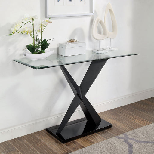 Finn Sofa Table - Black Contemporary Sofa Table | NorCal Furniture Santa Clara CA