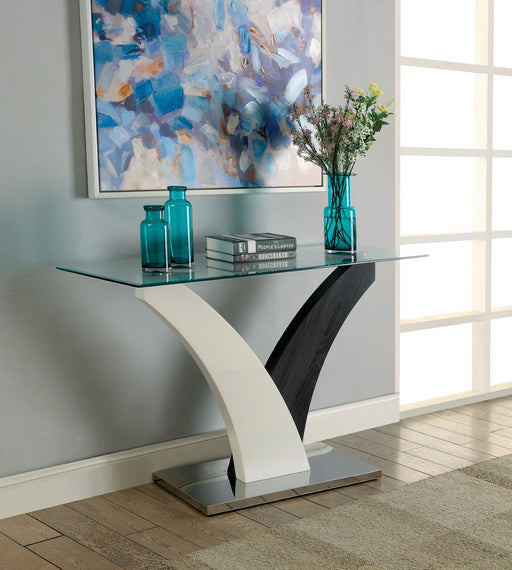 Atlas Sofa Table - Black Contemporary Sofa Table | NorCal Furniture Santa Clara CA
