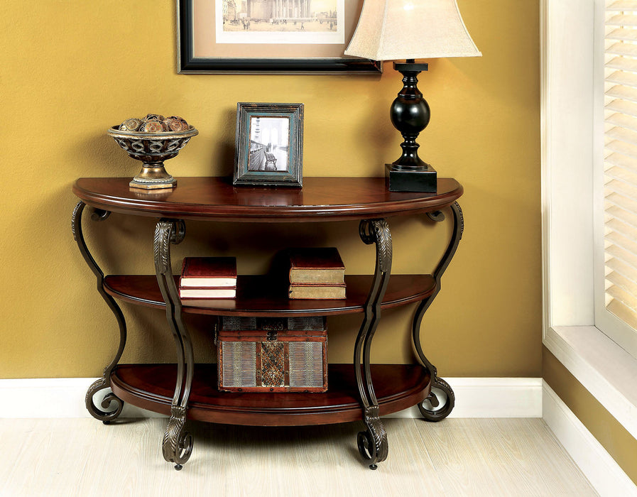 Canyon Sofa Table - Black Traditional Sofa Table | NorCal Furniture Santa Clara CA
