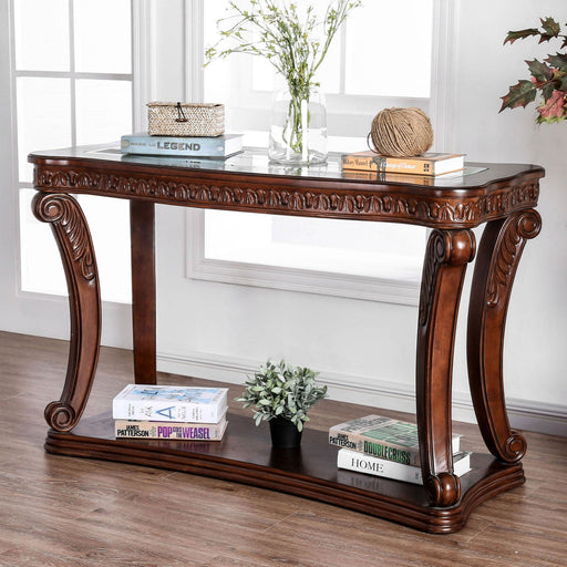 Fern Sofa Table - Brown Traditional Sofa Table | NorCal Furniture Santa Clara CA