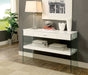 Dune Sofa Table - White Contemporary Sofa Table | NorCal Furniture Santa Clara CA