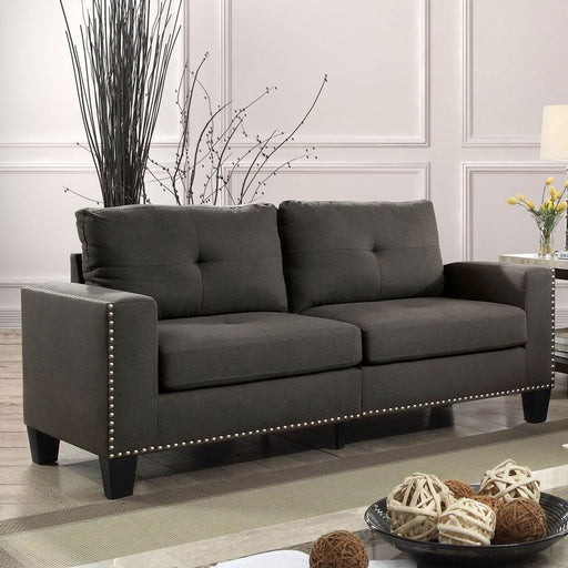 Trent Sofa - Grey Transitional Sofa | NorCal Furniture Santa Clara CA
