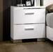 CHARLIE  NIGHT STAND - White Contemporary Night Stand | NorCal Furniture Santa Clara CA