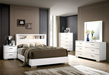 CHARLIE  CHEST - White Contemporary Chest | NorCal Furniture Santa Clara CA