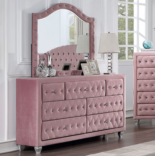 ZOHO  DRESSER - Brown Glam Dresser | NorCal Furniture Santa Clara CA