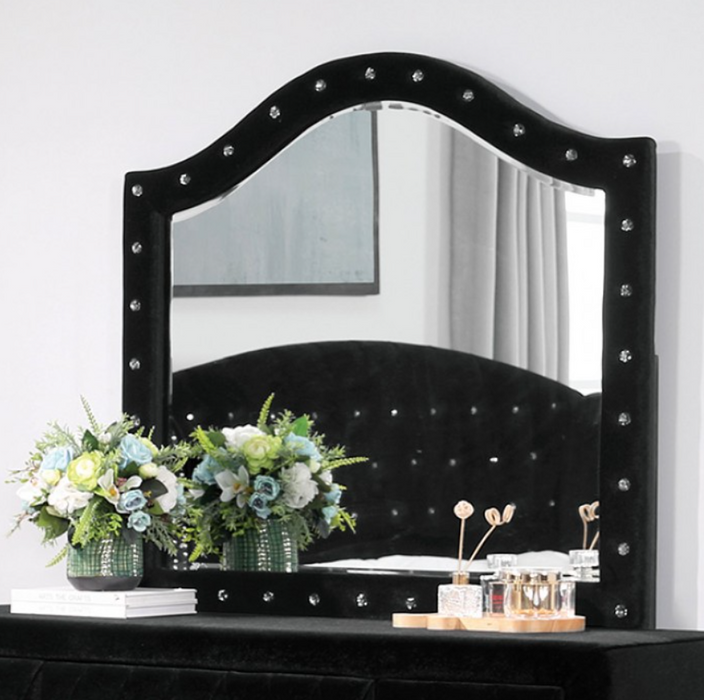 ZOHO  MIRROR - Black Glam Mirror | NorCal Furniture Santa Clara CA