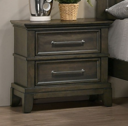 HOUSE  NIGHT STAND - Grey Traditional Night Stand | NorCal Furniture Santa Clara CA