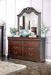 MANRA  DRESSER - Brown Traditional Dresser | NorCal Furniture Santa Clara CA