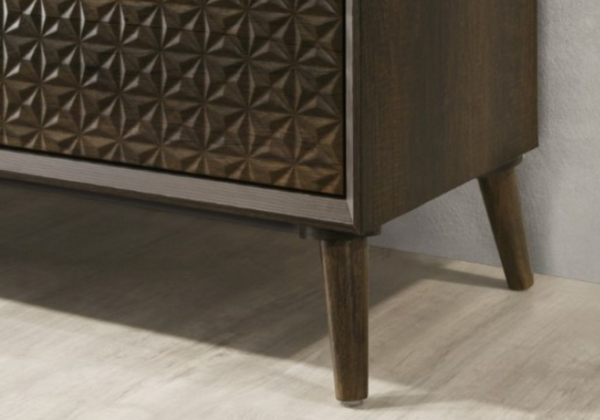 CHALF  NIGHT STAND - Brown Contemporary Night Stand | NorCal Furniture Santa Clara CA