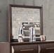 CHEMNI  MIRROR - Brown Transitional Mirror | NorCal Furniture Santa Clara CA