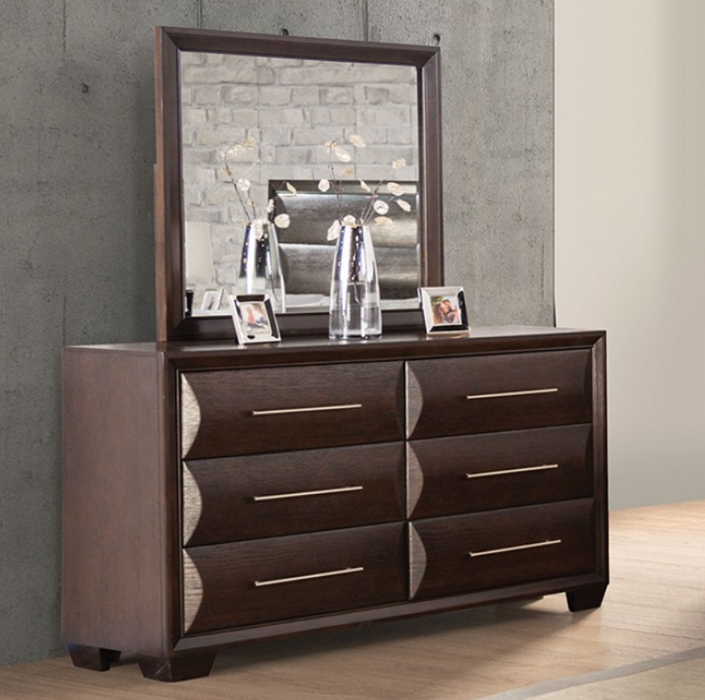 CHEMNI  DRESSER - Brown Transitional Dresser | NorCal Furniture Santa Clara CA