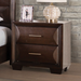 CHEMNI  NIGHT STAND - Brown Transitional Night Stand | NorCal Furniture Santa Clara CA