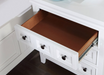 CASTE  NIGHT STAND - White Transitional Night Stand | NorCal Furniture Santa Clara CA