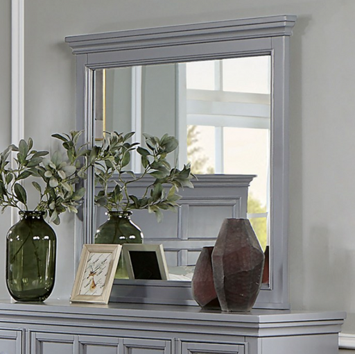 CASTLE  MIRROR - Grey Transitional Mirror | NorCal Furniture Santa Clara CA