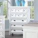 CASTE  CHEST - White Transitional Chest | NorCal Furniture Santa Clara CA