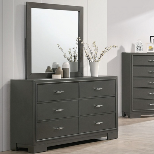 ALISA  DRESSER - Gold Contemporary Dresser | NorCal Furniture Santa Clara CA