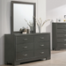 ALISA  DRESSER - Gold Contemporary Dresser | NorCal Furniture Santa Clara CA