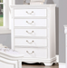 ALICA  CHEST - White Transitional Chest | NorCal Furniture Santa Clara CA