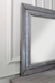RAID  MIRROR - Grey Transitional Mirror | NorCal Furniture Santa Clara CA