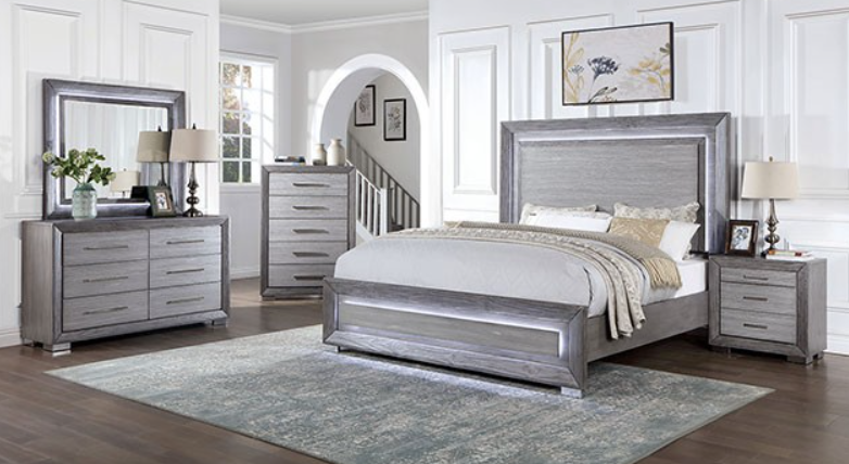 RAID  CHEST - Grey Transitional Chest | NorCal Furniture Santa Clara CA