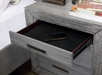 RAID  NIGHT STAND - Grey Transitional Night Stand | NorCal Furniture Santa Clara CA