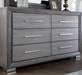 RAID  DRESSER - Grey Transitional Dresser | NorCal Furniture Santa Clara CA