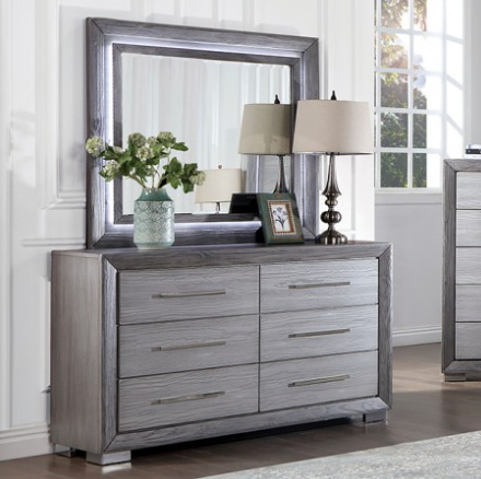 RAID  DRESSER - Grey Transitional Dresser | NorCal Furniture Santa Clara CA