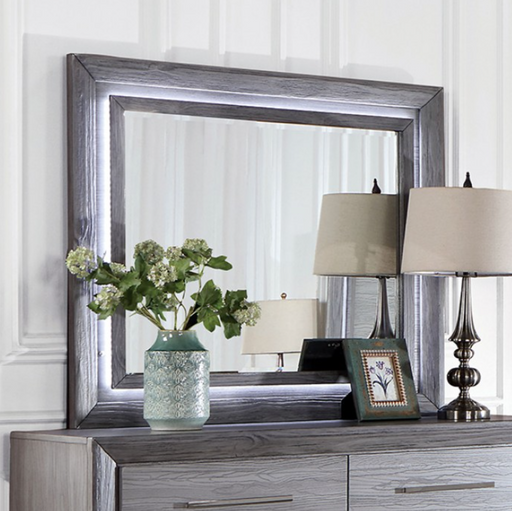 RAID  MIRROR - Grey Transitional Mirror | NorCal Furniture Santa Clara CA