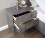 REGALIA  NIGHT STAND - Grey Contemporary Night Stand | NorCal Furniture Santa Clara CA