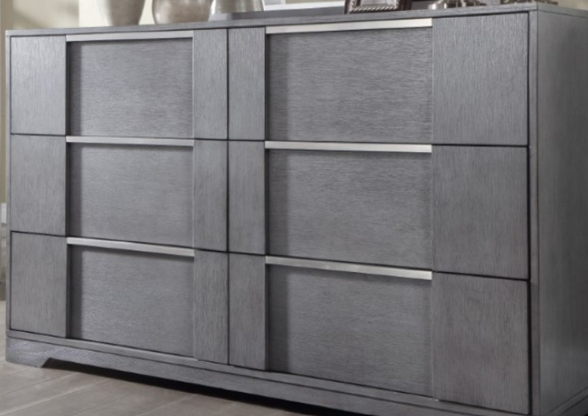 REGALIA  DRESSER - Grey Contemporary Dresser | NorCal Furniture Santa Clara CA