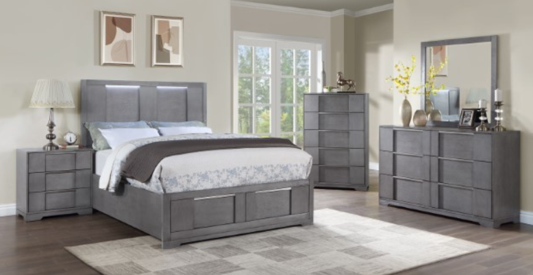 REGALIA  CHEST - Grey Contemporary Chest | NorCal Furniture Santa Clara CA