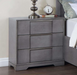 REGALIA  NIGHT STAND - Grey Contemporary Night Stand | NorCal Furniture Santa Clara CA