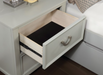 LYCORI  NIGHT STAND - Grey Transitional Night Stand | NorCal Furniture Santa Clara CA
