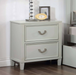 LYCORI  NIGHT STAND - Grey Transitional Night Stand | NorCal Furniture Santa Clara CA