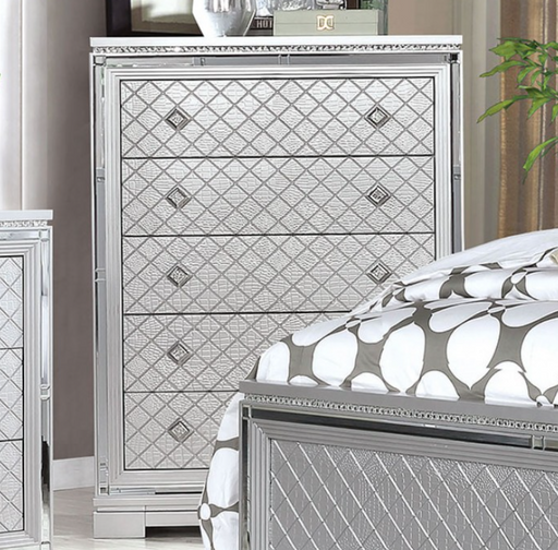 BELLE  CHEST - Grey Glam Chest | NorCal Furniture Santa Clara CA